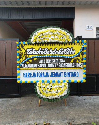 Papan Bunga Duka di Karangrayung