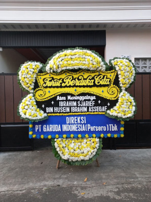 Papan Bunga Duka di Karangrayung