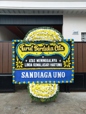 Papan Bunga Duka di Karangrayung