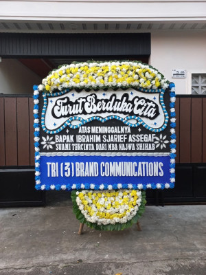 Papan Bunga Duka di Karangrayung